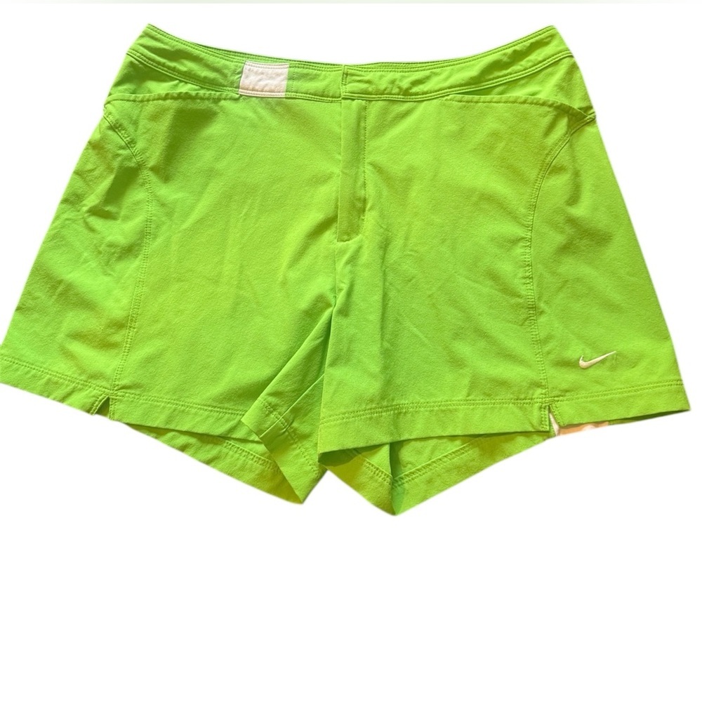 Nike Vintage 2004 Green Athletic Shorts Lightweight MMIV Y2K large